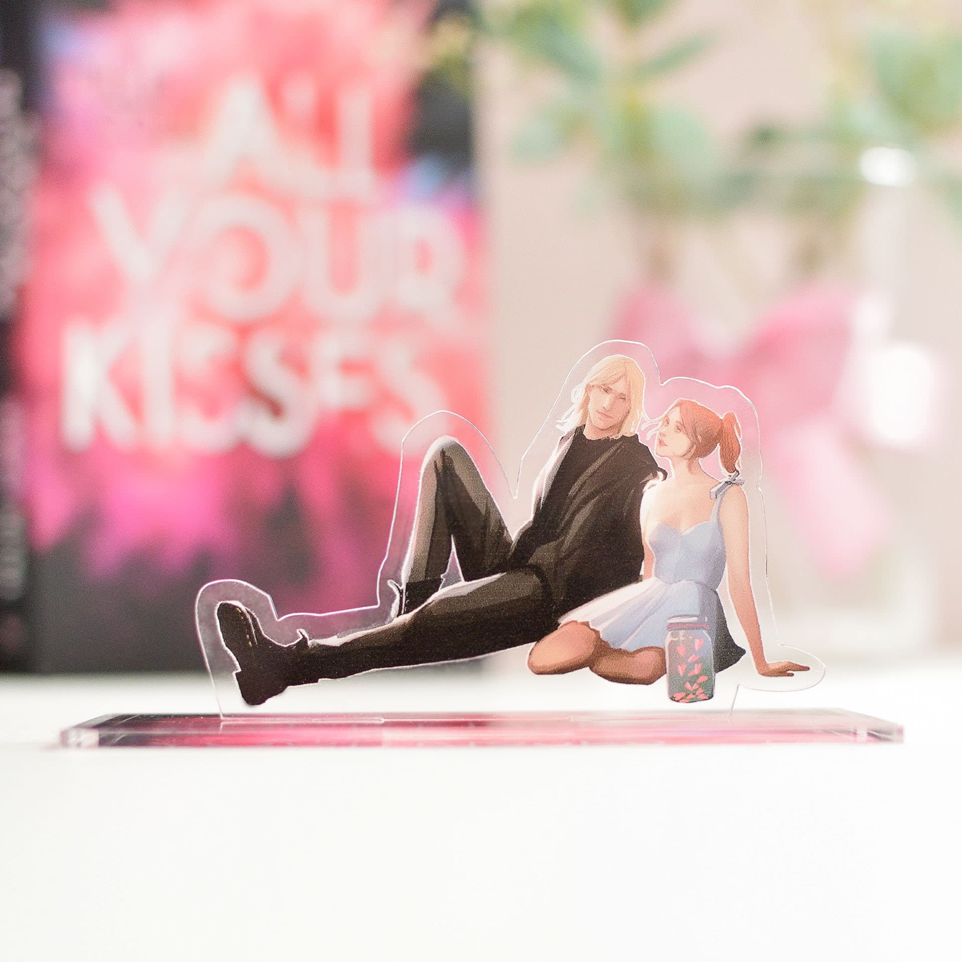 ALL YOUR KISSES - Acrylaufsteller